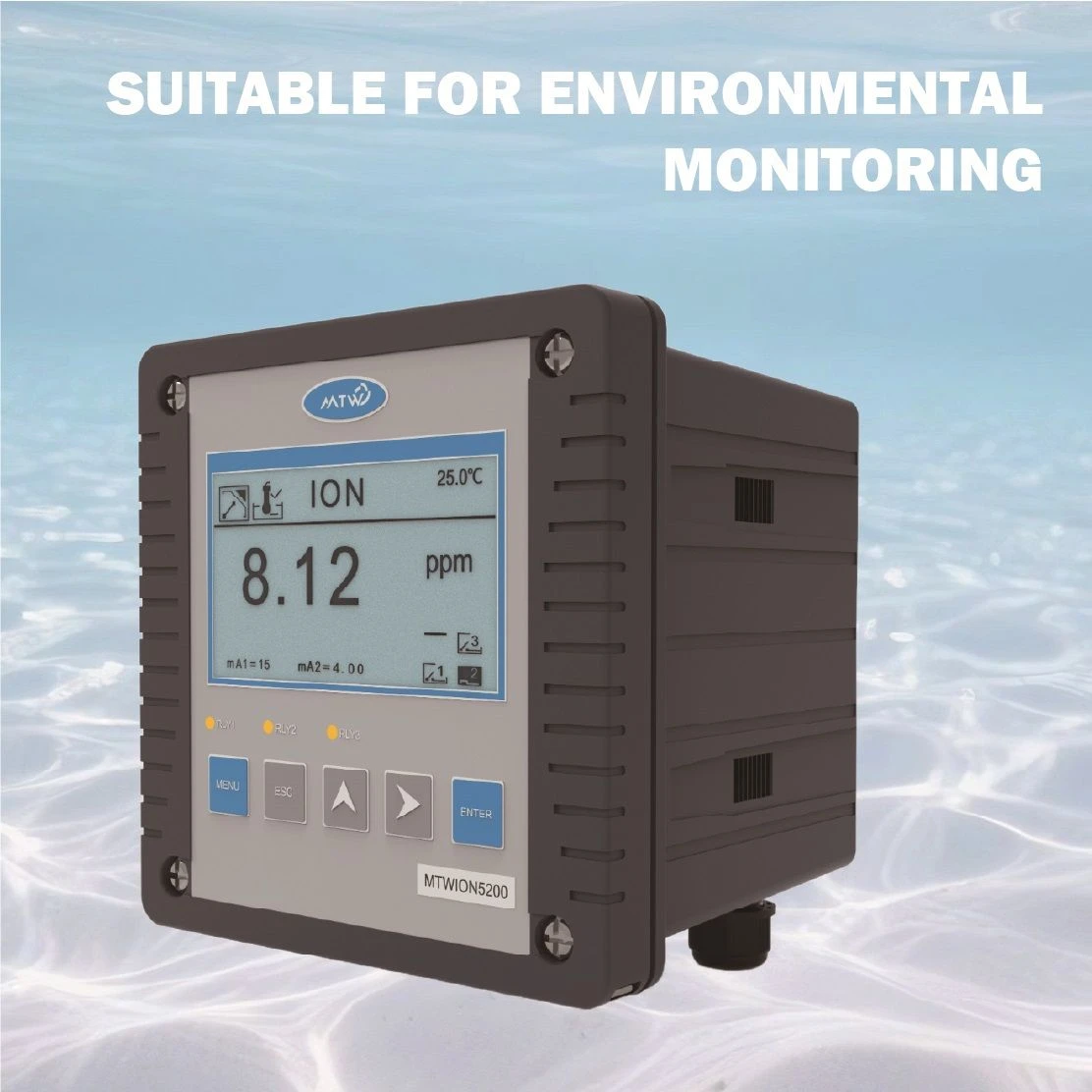 Online RS485 Ion Analyzer for Water Treatment(001) Online RS485 Ion Analyzer for Water Treatment(001)